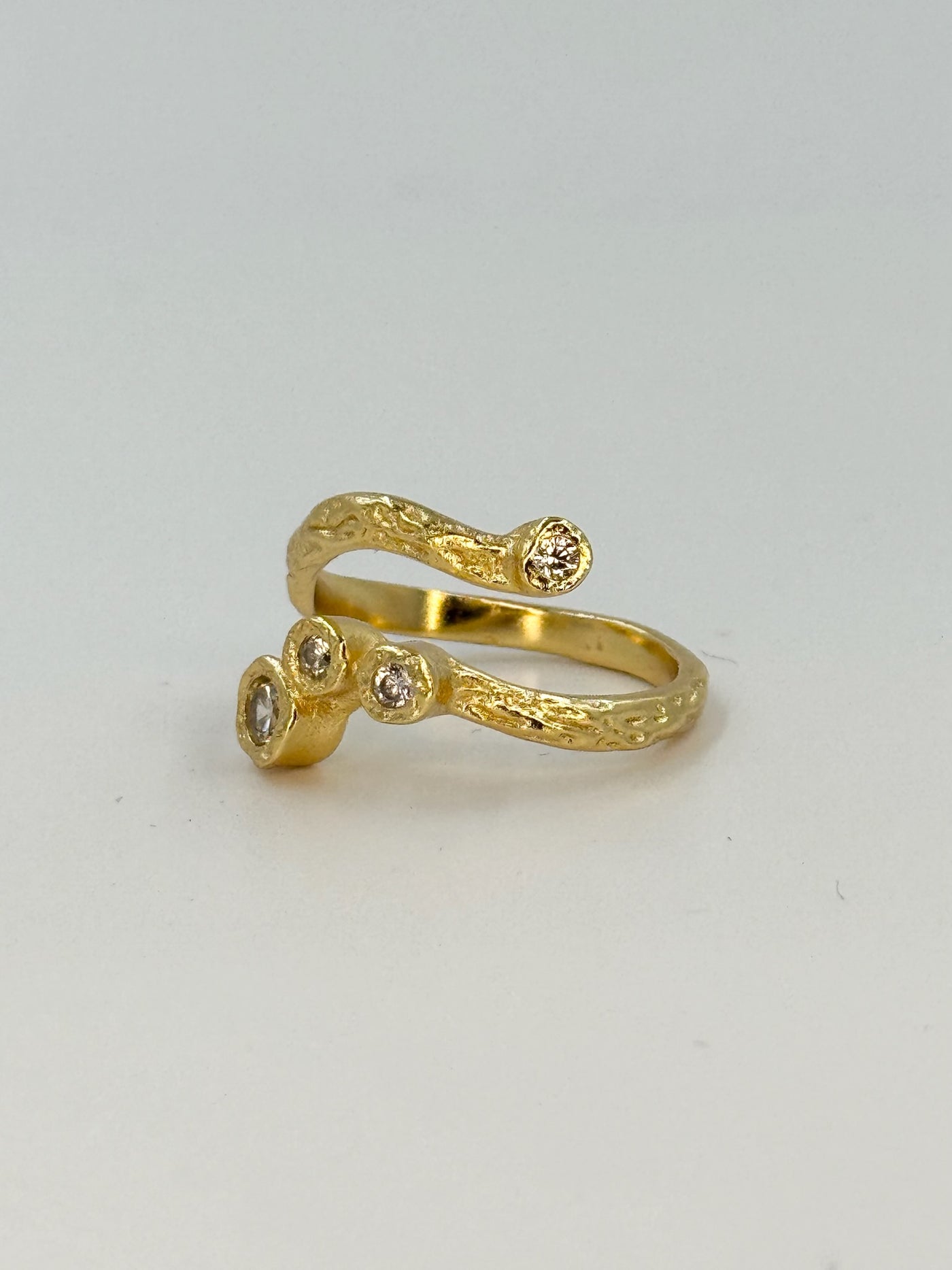 Ring - Elvira - 18 carat gold plated - Andcopenhagen