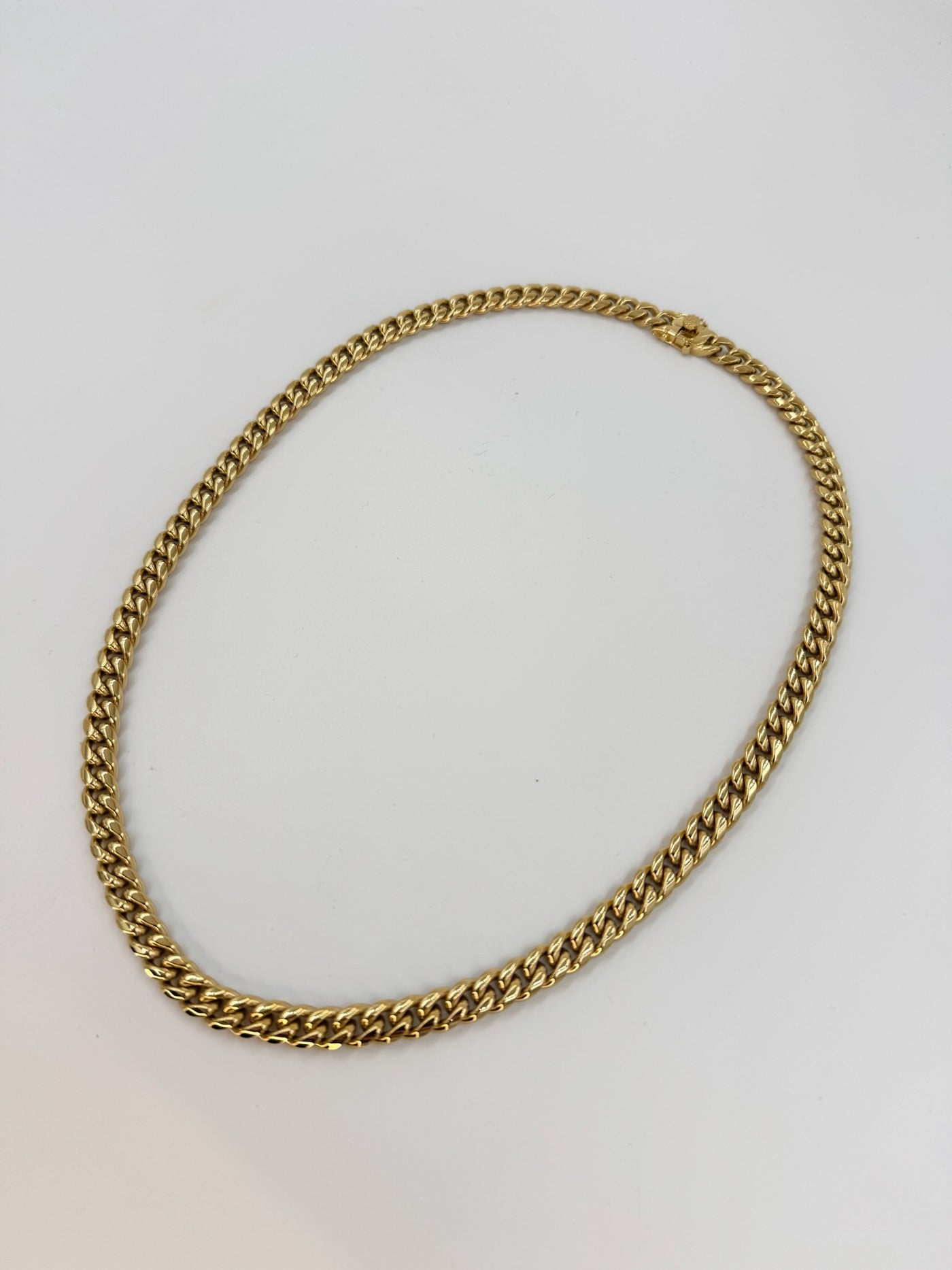 Andcopenhagen - Necklace - 18 carat gold plated stainless steel - Friva chunky