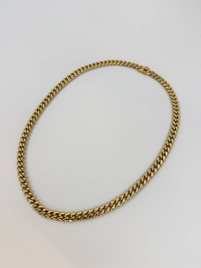 Andcopenhagen - Necklace - 18 carat gold plated stainless steel - Friva chunky