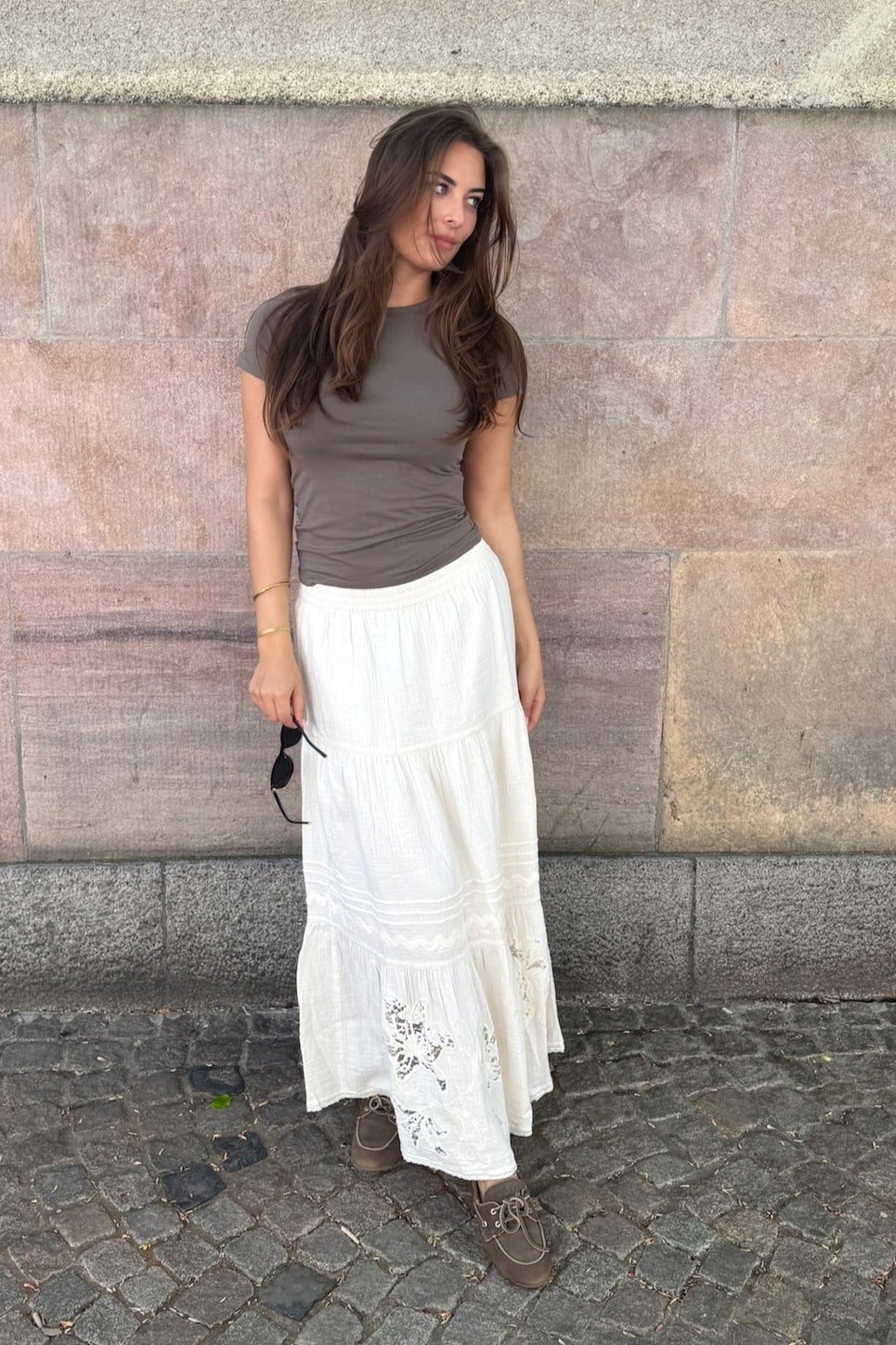 Sissel Edelbo - Nederdel - Off white - Tarsila