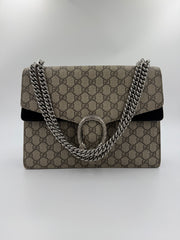 Gucci - Bag - Black - GG Interlocking Shoulder Bag - Secondhand