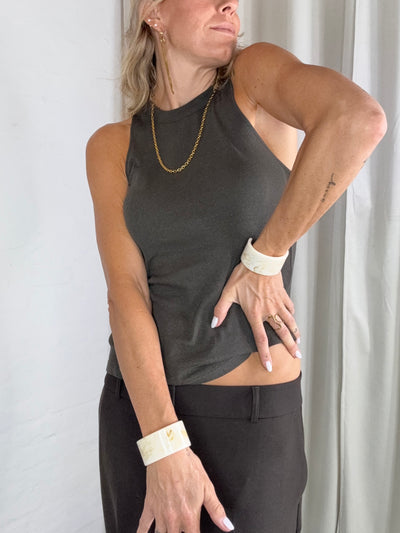 Sassy Copenhagen - Tank Top - Brun - Rie