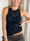 Sassy Copenhagen - Tank Top - Sort - Rie