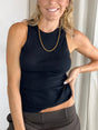 Sassy Copenhagen - Tank Top - Sort - Rie