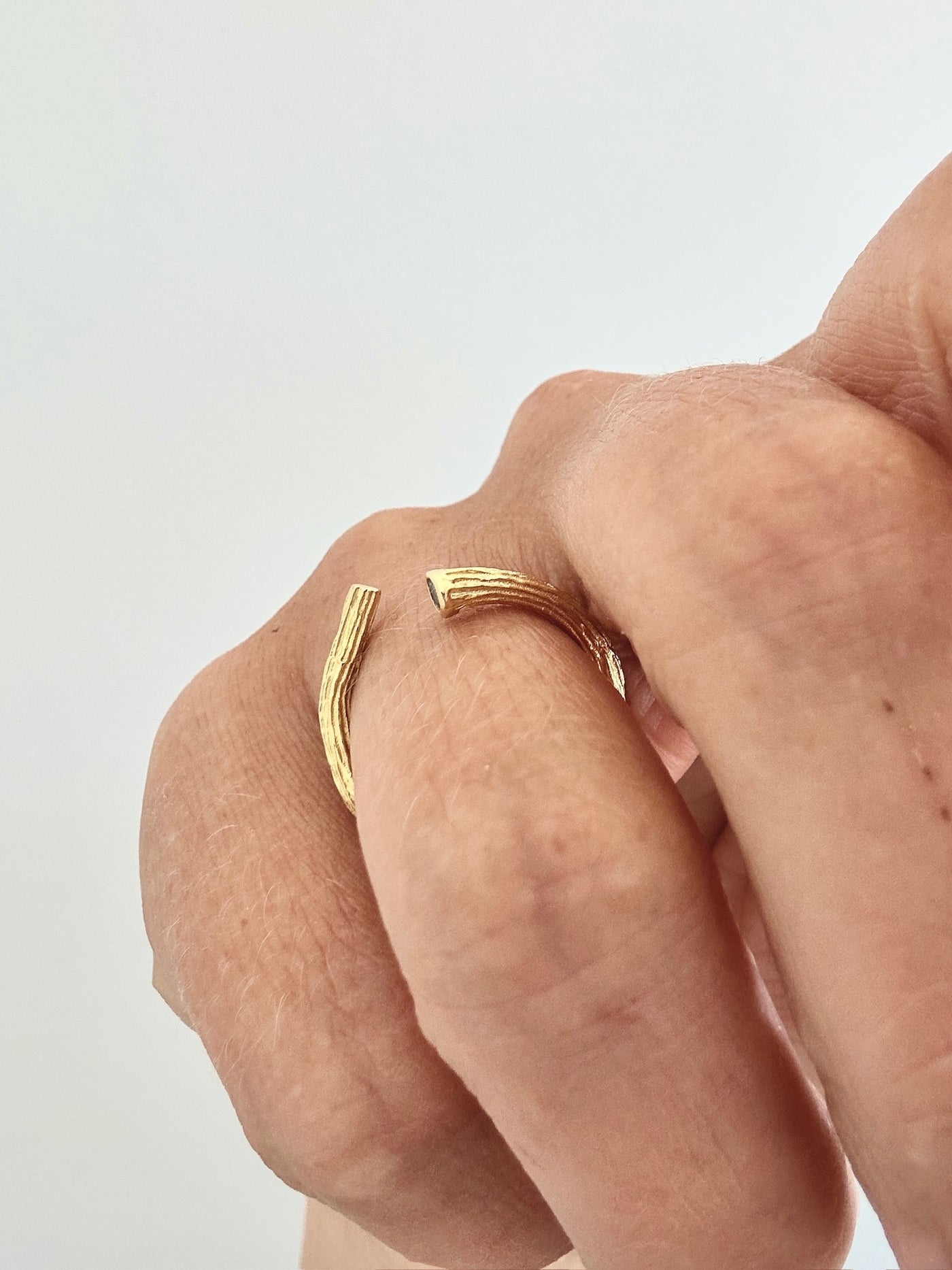 Andcopenhagen - Ring - 18 karat guldbelagt 925 sterlingsølv - Silje