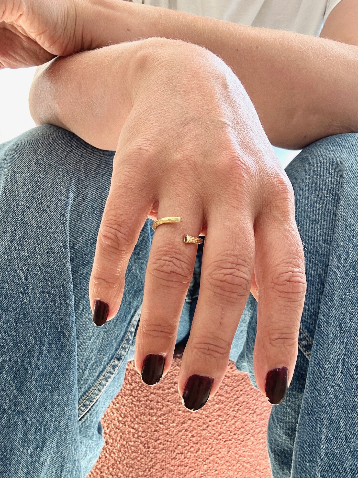 Andcopenhagen - Ring - 18 karat guldbelagt 925 sterlingsølv - Silje
