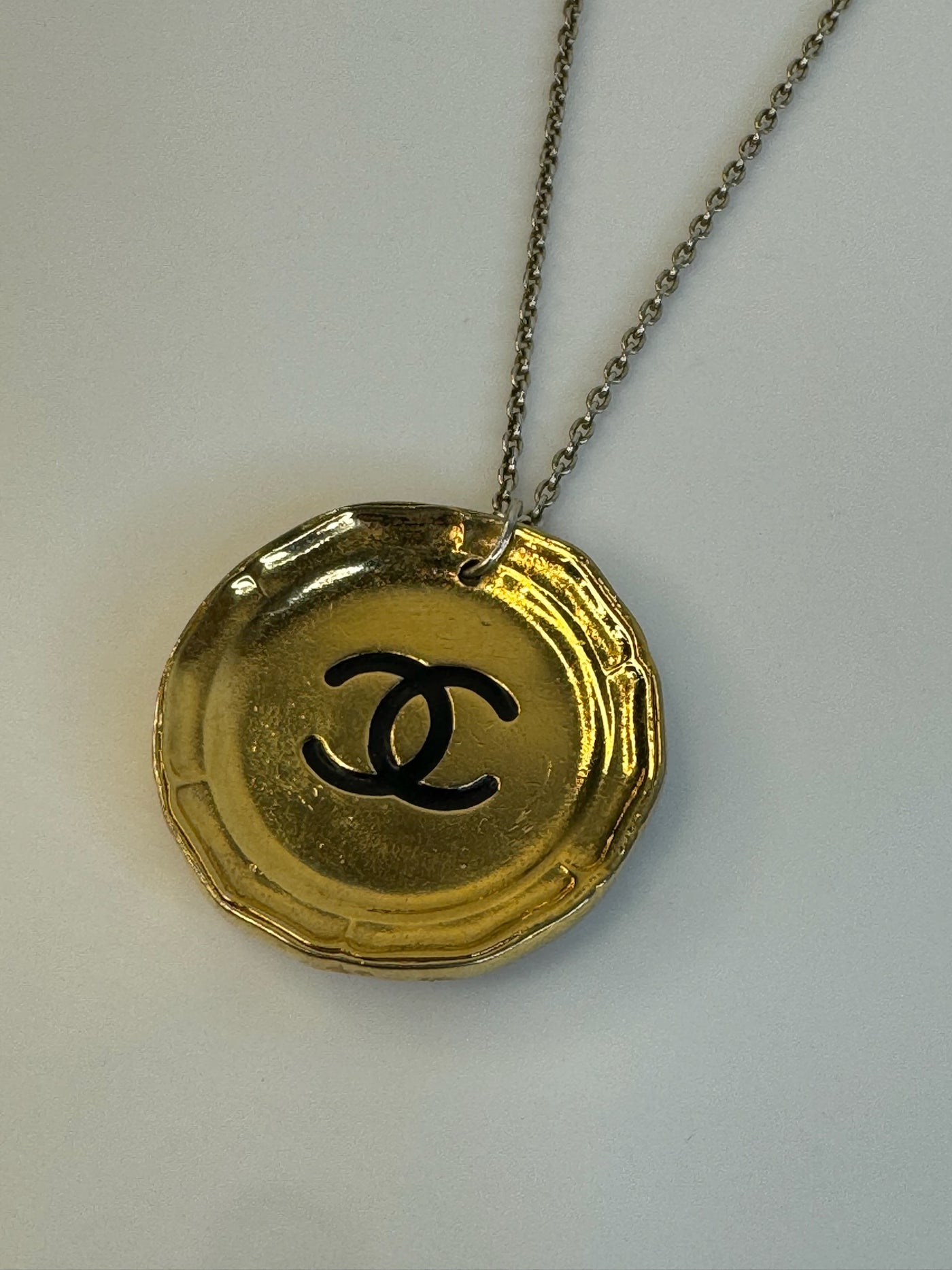 Chanel - Halskæde - CC round pendant - Secondhand