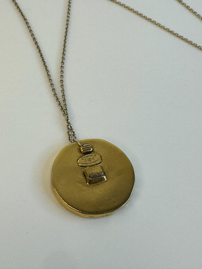 Chanel - Halskæde - CC round pendant - Secondhand