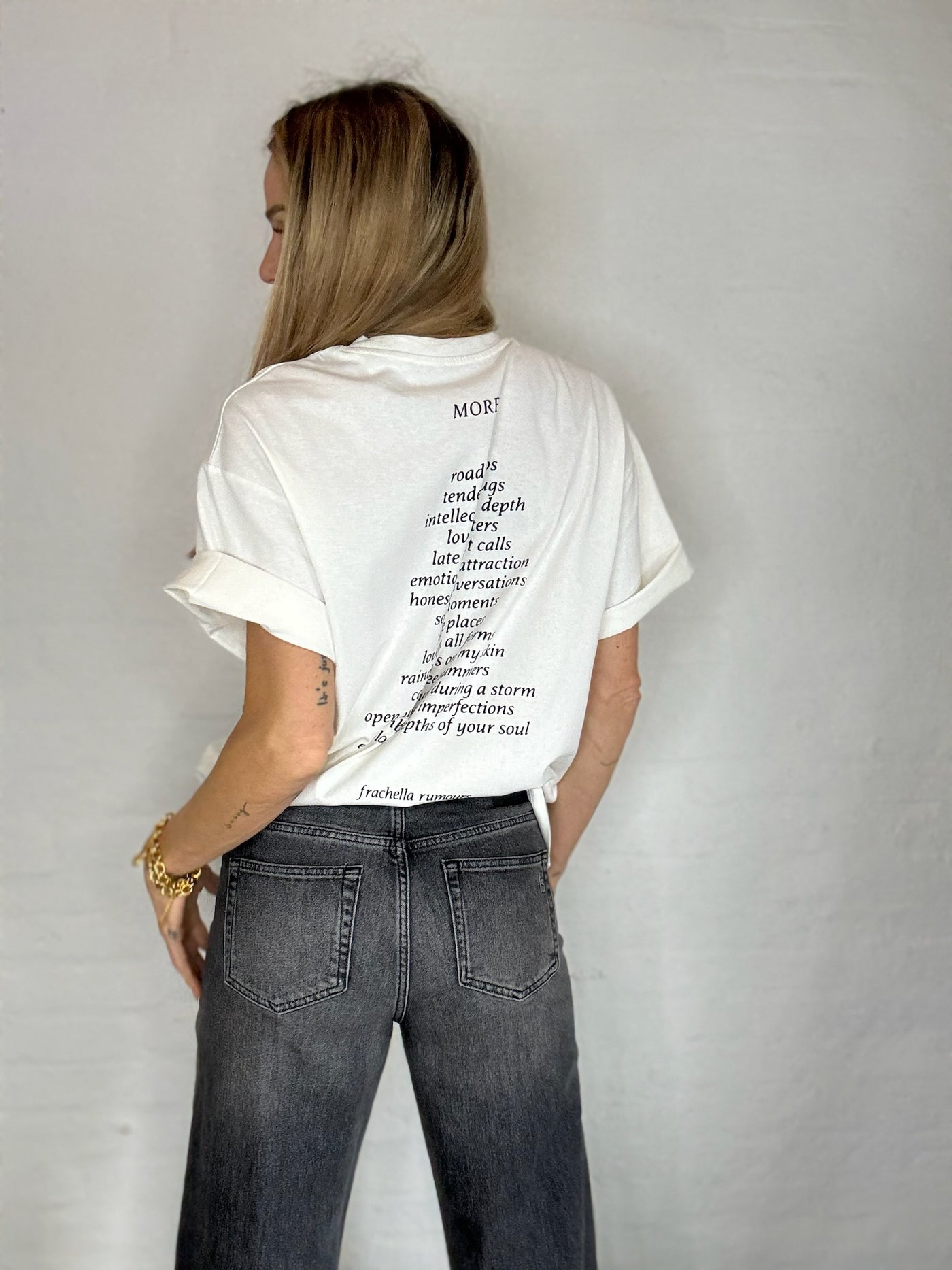 Sassy Copenhagen - Statement t-shirt - White - More