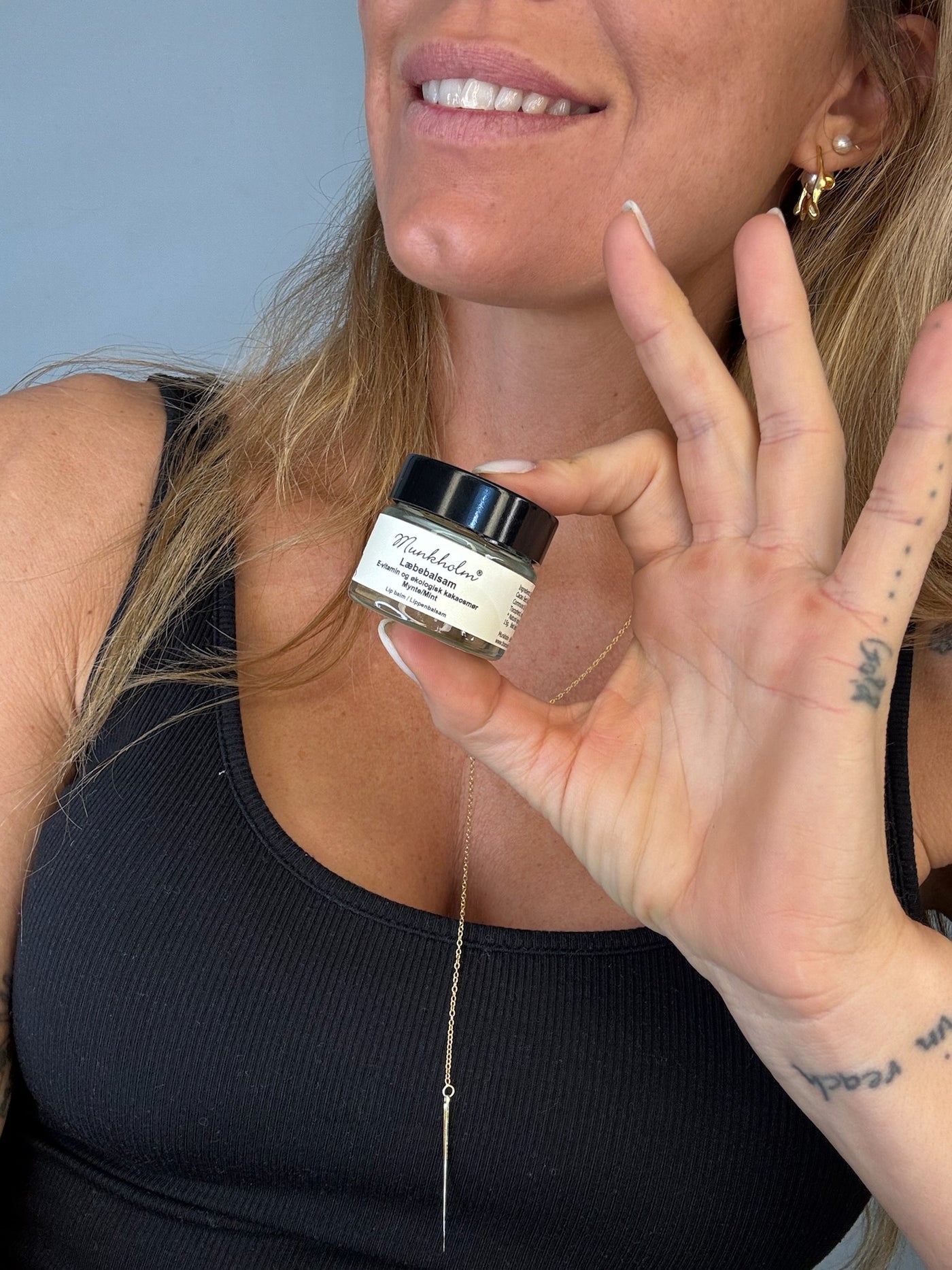 Lip balm - Peppermint - 15 ml. - Munkholm sss