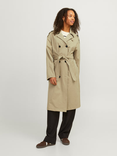 JJXX - Trenchcoat - Lang beige - Sophi