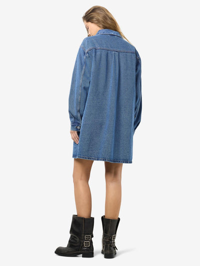 Noisy May - Denim kjole - Blue denim - Delilah