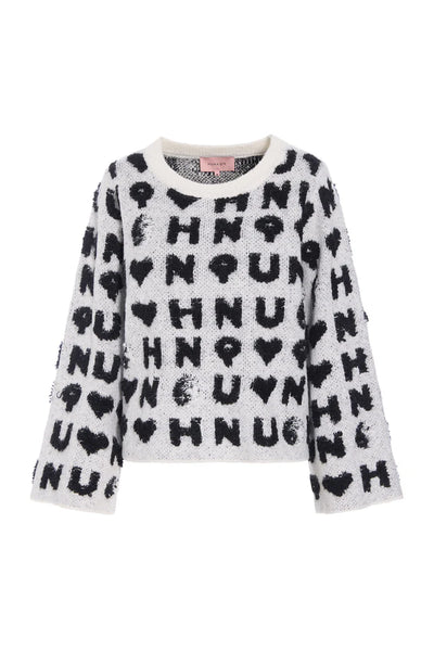 Hunkøn - Strik - White - Jenny