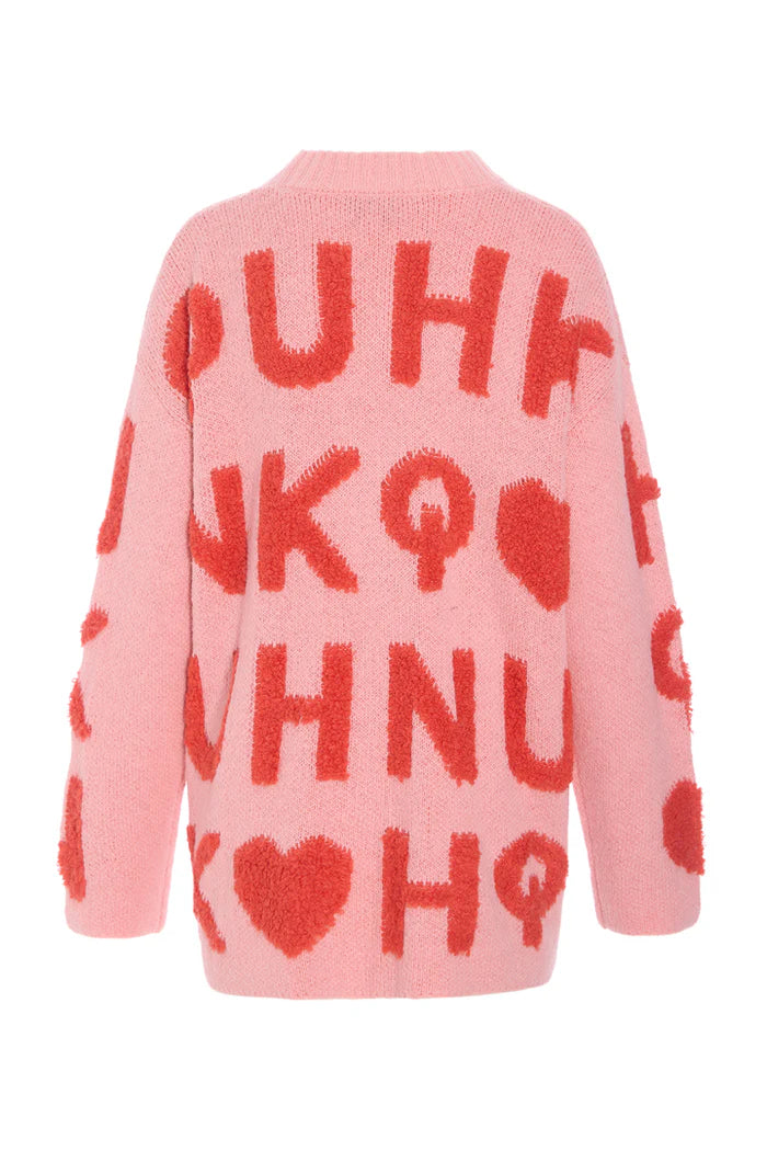 Hunkøn - Cardigan - Pink - Jenny