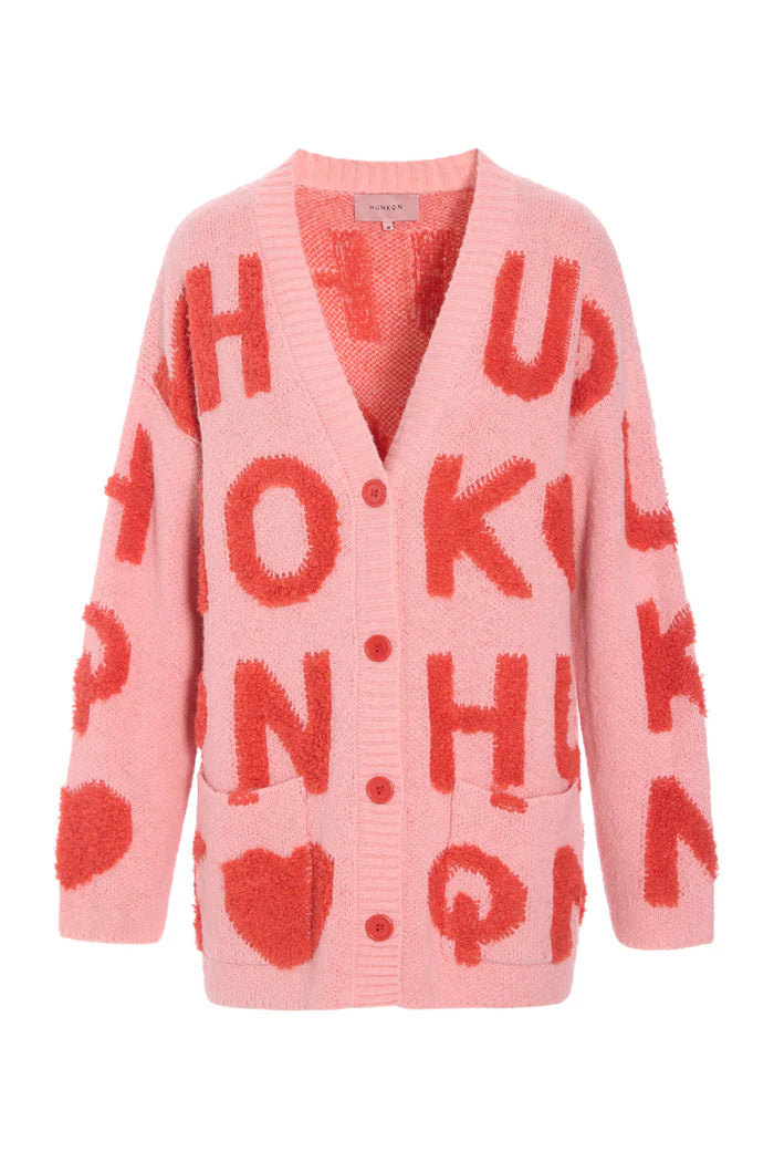 Hunkøn - Cardigan - Pink - Jenny