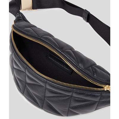 Bumbag - Black - Quilted - Karl Lagerfeld