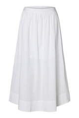Selected Femme - Nederdel - Bright White - Slit