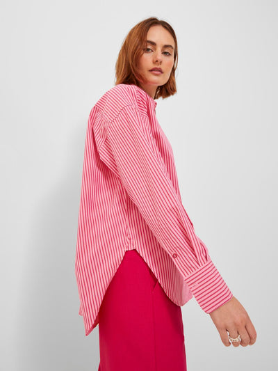 JJXX - Skjorte - Cerise Stripes Pink - Jamie