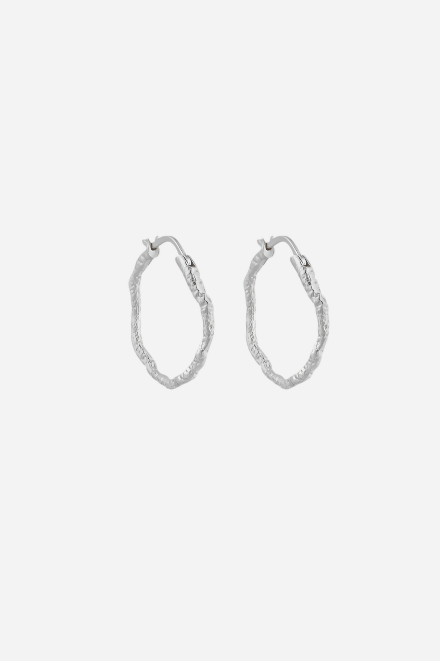Andcopenhagen - Earrings hoops - 925 sterling silver - Sicca small
