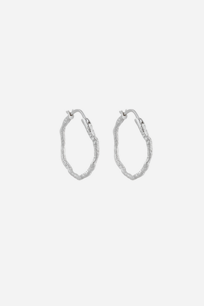 Andcopenhagen - Earrings hoops - 925 sterling silver - Sicca small