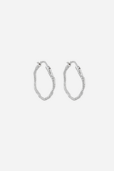 Andcopenhagen - Earrings hoops - 925 sterling silver - Sicca small