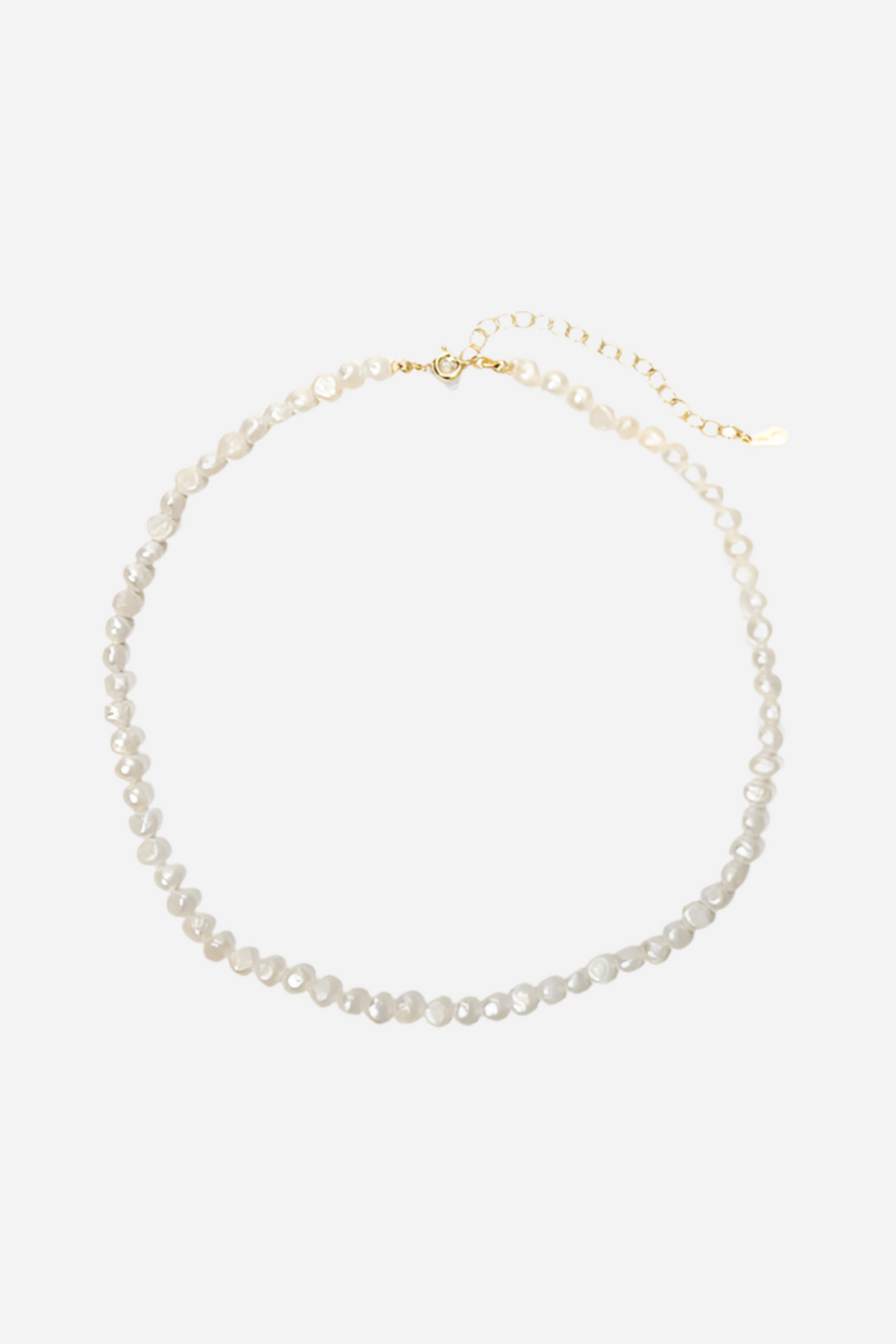 Andcopenhagen - Halskæde - 18 karat guldbelagt 925 sterlingsølv - Timeless Pearl