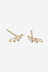 Andcopenhagen Jewelry - Øreringe- 18 karat Guldbelagt 925 sterlingsølv - Malina