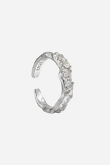 Andcopenhagen - Ring - 925 sterling silver - Aurora zirconia
