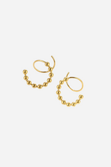 Andcopenhagen - Earrings - 18 carat gold plated stainless steel - Cece