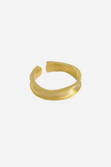 Andcopenhagen - Ring - 18 carat gold plated 925 sterling silver - Billie slim