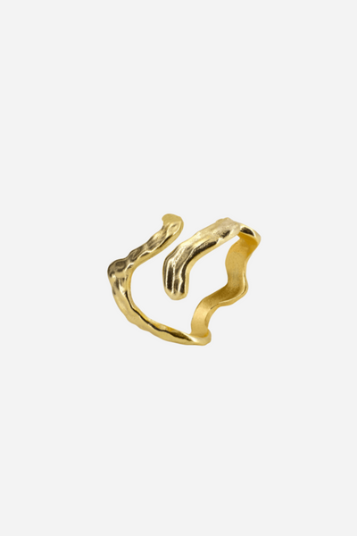 Andcopenhagen - Ring - 18 carat gold plated 925 sterling silver - Audrey