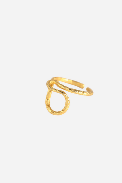 Andcopenhagen - Ring - 18 carat gold plated 925 sterling silver - Mathilda