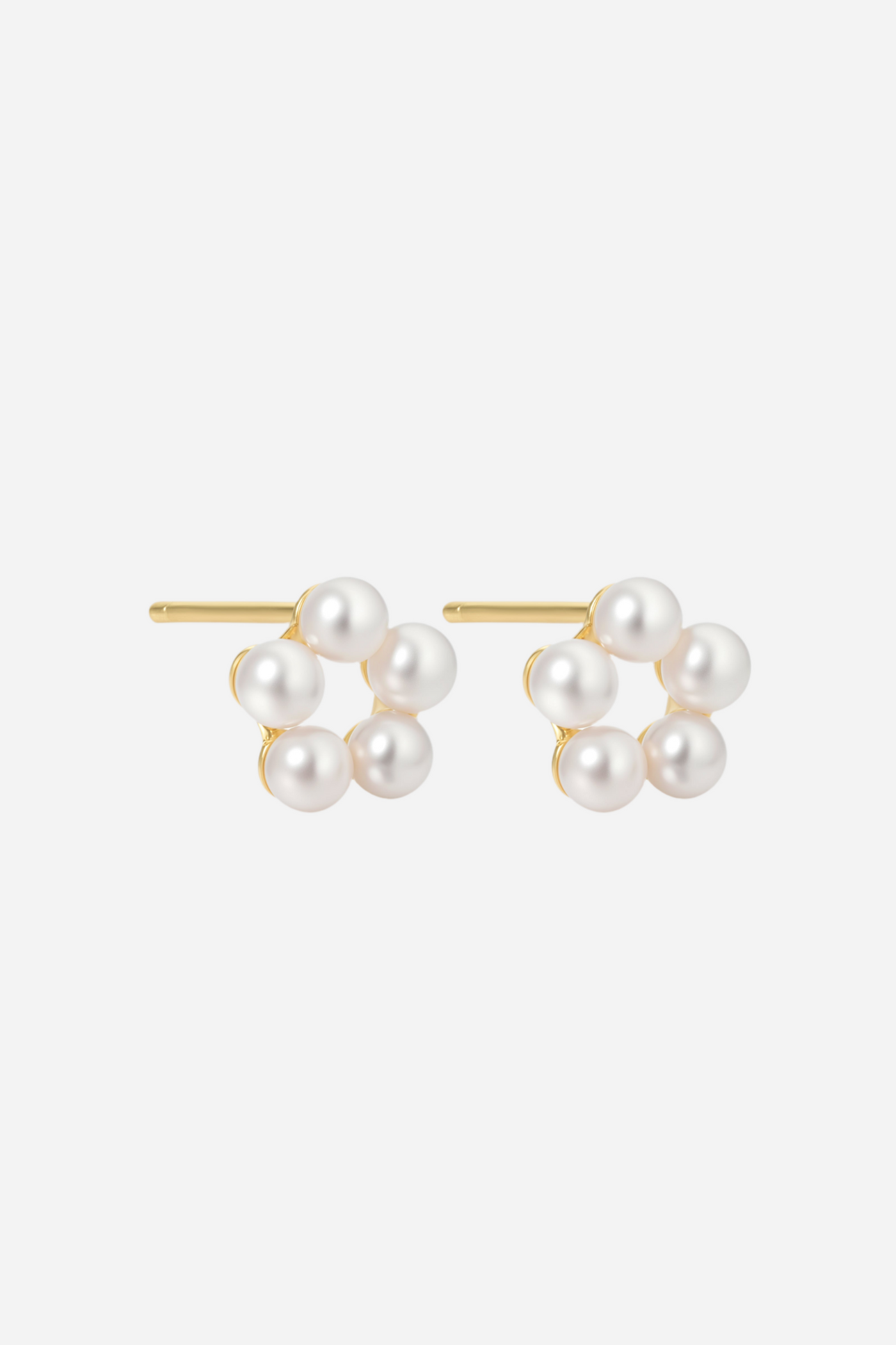 Andcopenhagen - Ørering studs - 18 karat guldbelagt 925 sterlingsølv - Phine