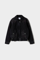 Lala Berlin - Jakke - Leo Washed Black - Lala Jacket 2