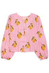 Sissel Edelbo - Skjorte - Pink Lemons - Limone Top