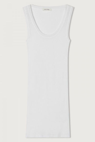 American Vintage - Tank top - Blanc - Massachusetts