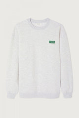 American Vintage - Sweatshirt - Heather Grey - Baptown