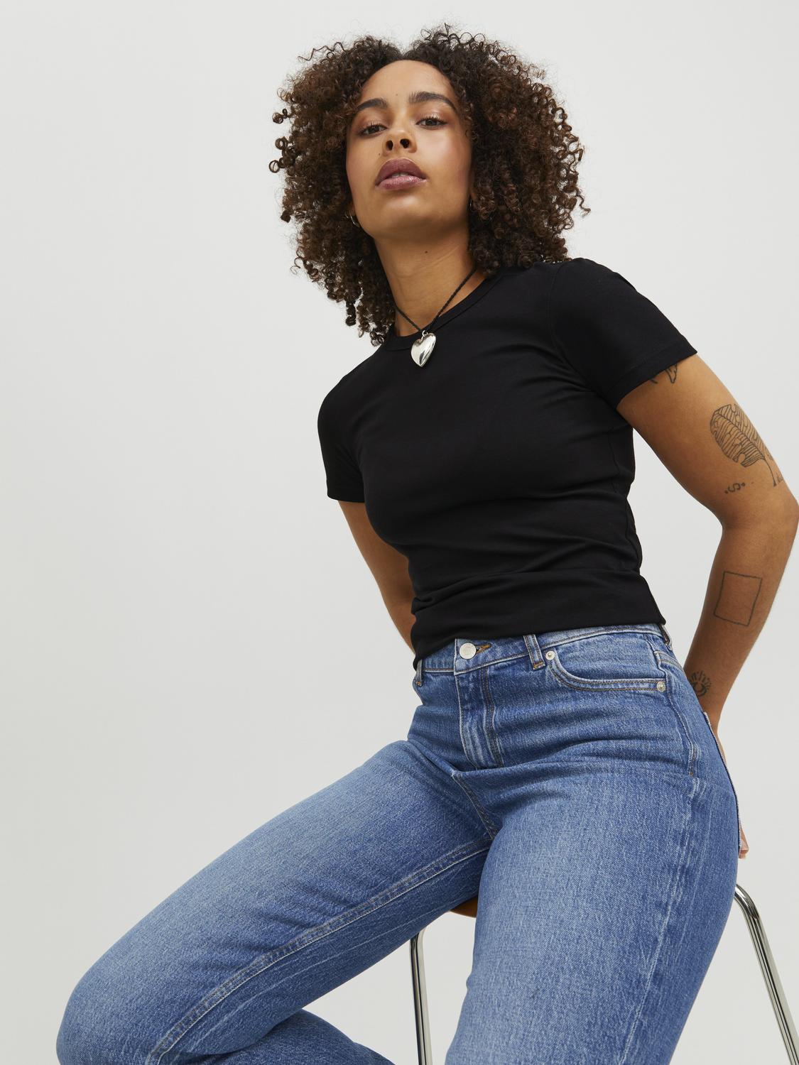 JJXX - T-shirt - Seal brown - Gigi size ss tee