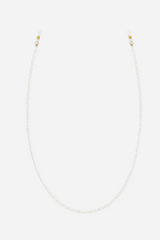Andcopenhagen Basic - Solbrillekæde - White pearl - Nina