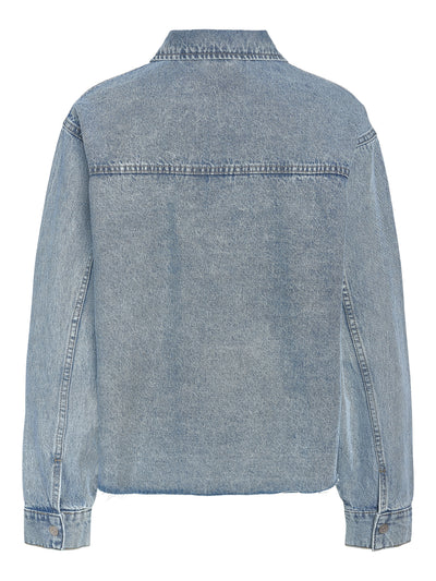 Noisy May - Jakke - Light blue - Alva Denim Shacket