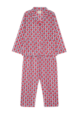 Sissel Edelbo - Nattøjssæt - Red Lavender - Nuit