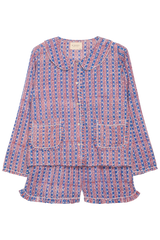 Sissel Edelbo - Nattøjssæt - Nuvena - Blue Stripes