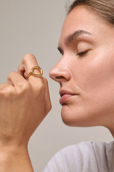 Enamal - Ring - Gold - Miriam