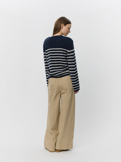 Sofie Schnoor - Bukser - Dark Sand - Reine