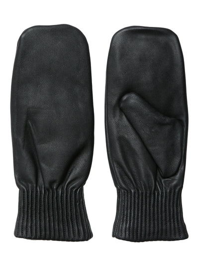 Selected Femme - Mittens/vanter - Læder Black - Olga