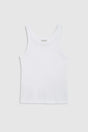 Anine Bing - Top - Hvid - Sixtine Tank Top