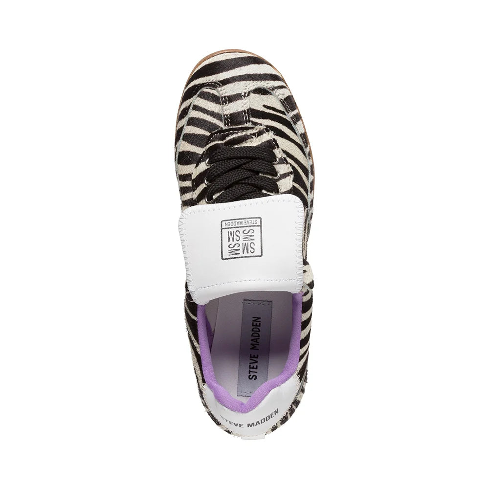 Zebra sneaks - Hvid/sort - Ethora-L - Steve madden