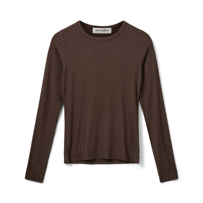 Long-sleeved viscose blouse - Gray - Petricia SNOS243 - Sofie Schnoor 