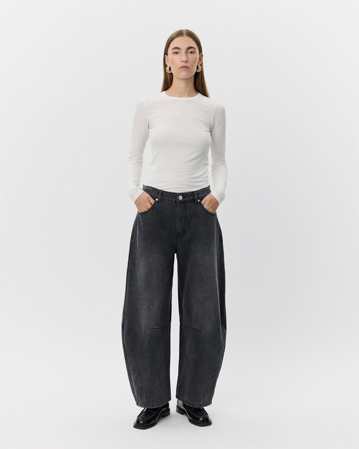 Sofie Schnoor - Jeans - Washed Black - Tomar