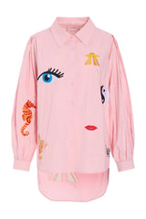 Hunkøn - Skjorte - Pink - Sasha